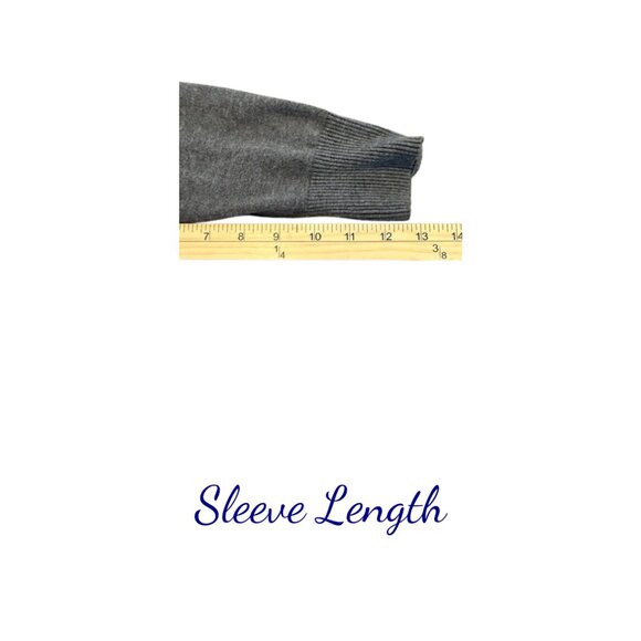 Joseph A. Sweater Women’s Size PL Gray & Black – Chic & Cozy - Picture 6 of 6